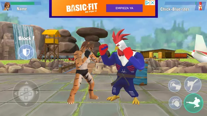 Kung Fu Animal Fighting Game android App screenshot 9