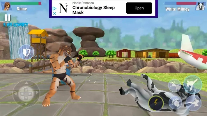 Kung Fu Animal Fighting Game android App screenshot 4